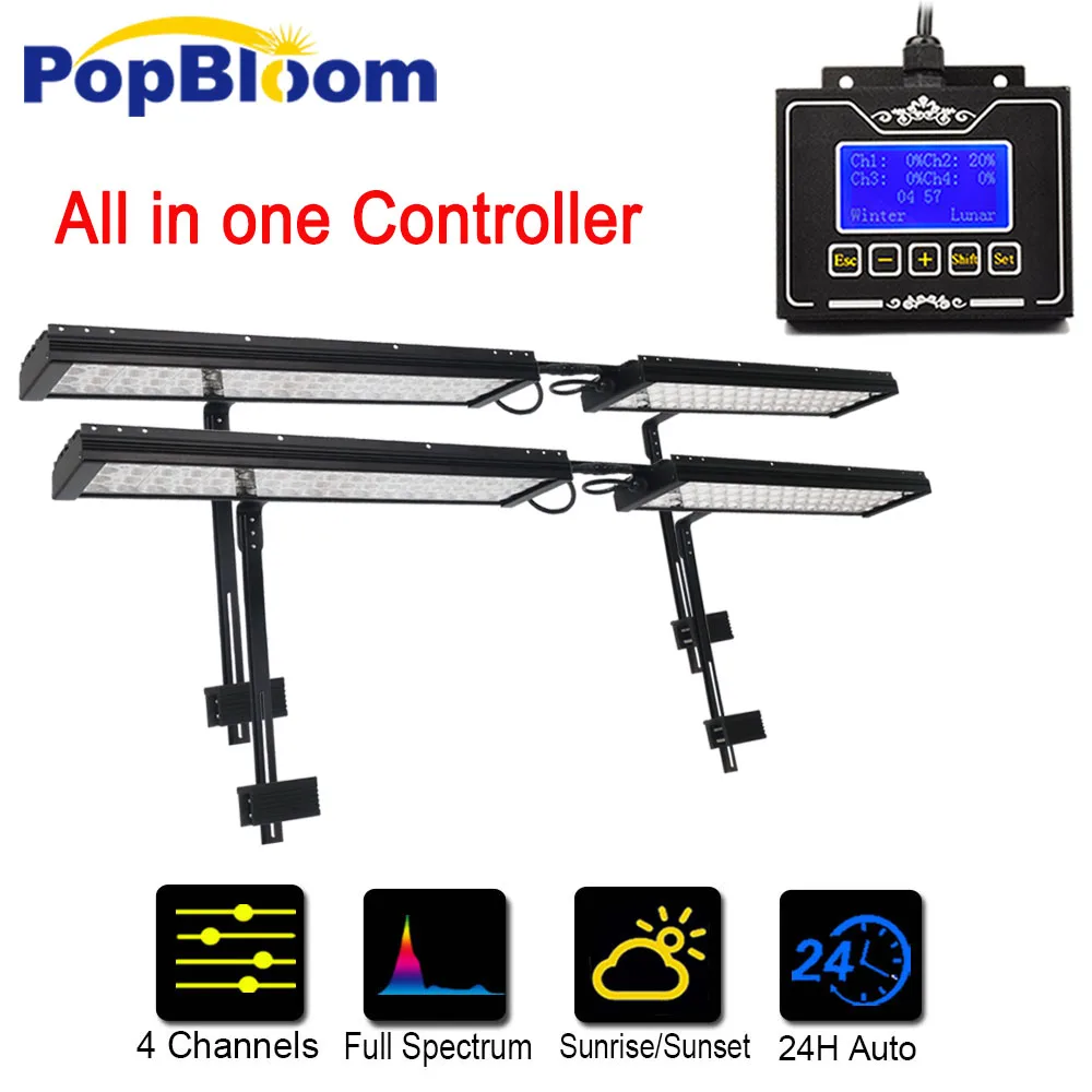 DSunY 4 шт. аквариумный светодиодный фонарь Светодиодные аквариумные лампочки для