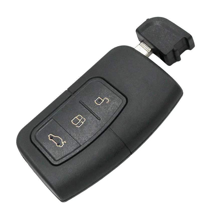 Умный чехол для ключа с дистанционным управлением 3 кнопки Ford Focus Mondeo Galaxy Kuga S Max C