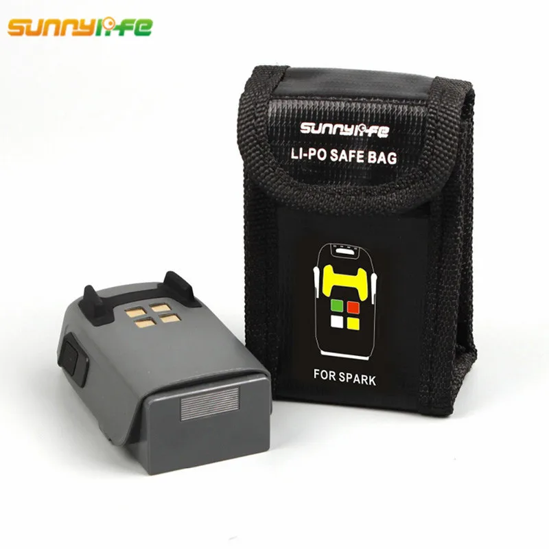 Для дрона DJJ Spark Lipo чехол для аккумулятора Взрывозащищенная безопасная сумка для хранения защитная коробка для DJI аккумулятор Spark термостойкость