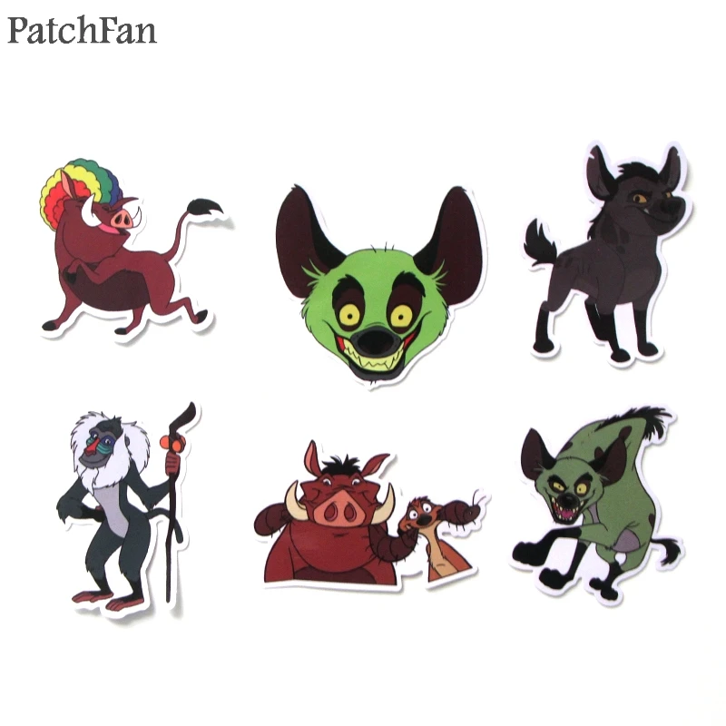 Patchfan 40 шт. лев Король животные мультфильм игрушка Дети Игрушка наклейка, сделай сам, Скрапбукинг альбом ноутбук телефон тетрадь наклейка стикеры A1846