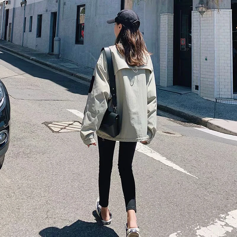 2019 новая весенне осенняя одежда модная повседневная куртка бомбер на молнии для