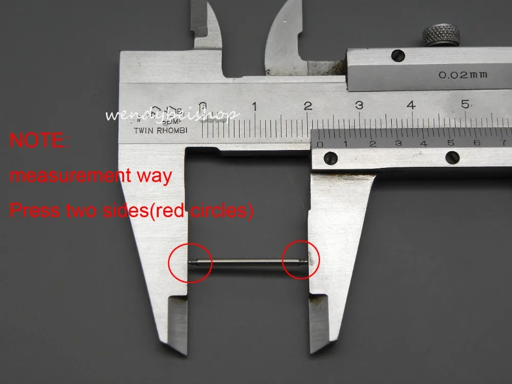 20 шт. в наборе пружинные штифты из нержавеющей стали для ремешка часов диаметром