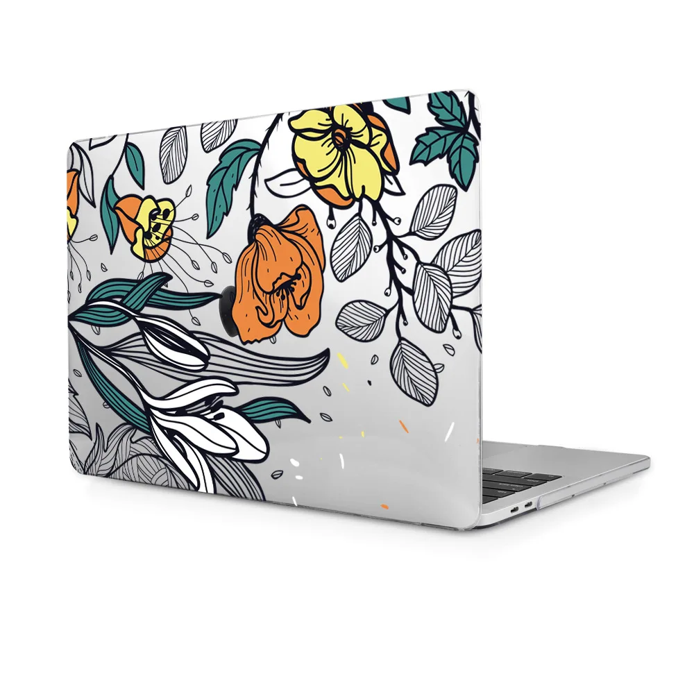 Жесткий чехол для Apple MacBook Air Pro retina 13 15 с/без сенсорной панели A1706 A1707 A1990 A1989 - Цвет: M849