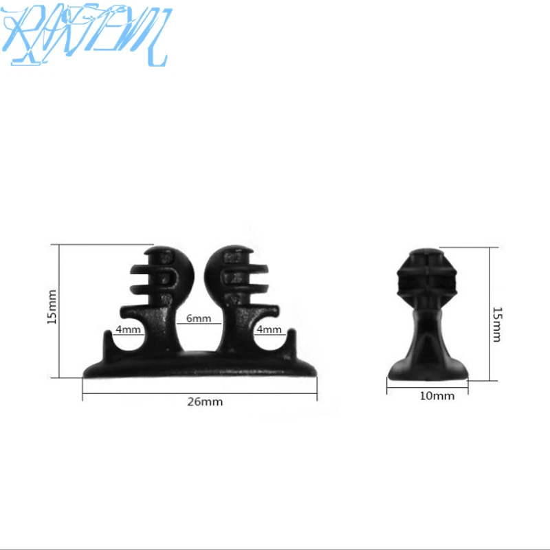 Автомобильный держатель провода клип наклейки для автомобиля Fiat панда Браво