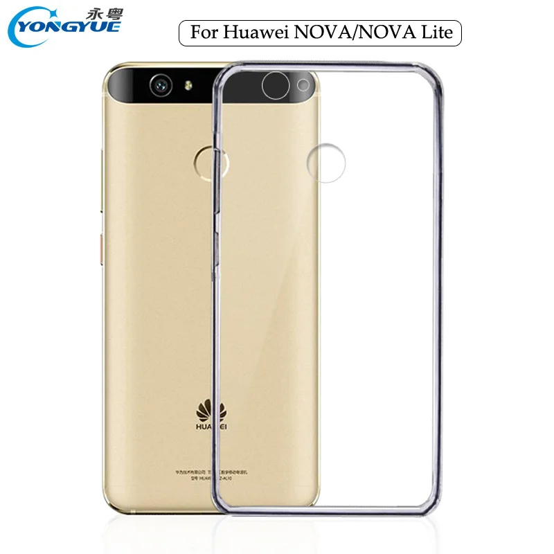 YongYue Slim Silicone Case shell For Huawei NOVA Lite Transparent Rear Cover nova lite Phone Protection Soft Shell 5.0inch |