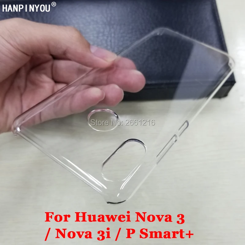Новый жесткий чехол из поликарбоната для Huawei Nova 3 Ультратонкий Прозрачный
