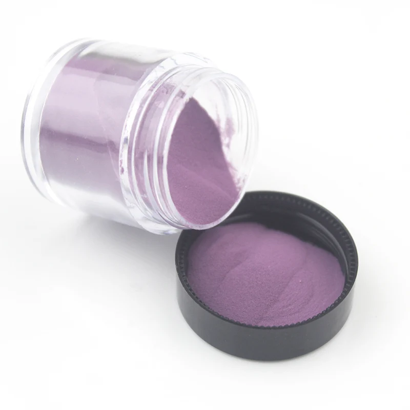 gray purple Acrilico Цвет Акрил IC Косметическая пудра Дизайн ногтей Poudre Акрил IQUE Цветной Акрил мономера Акрил верфь nagels polvos acrilicos Ongles Цвета - Цвет: gray purple