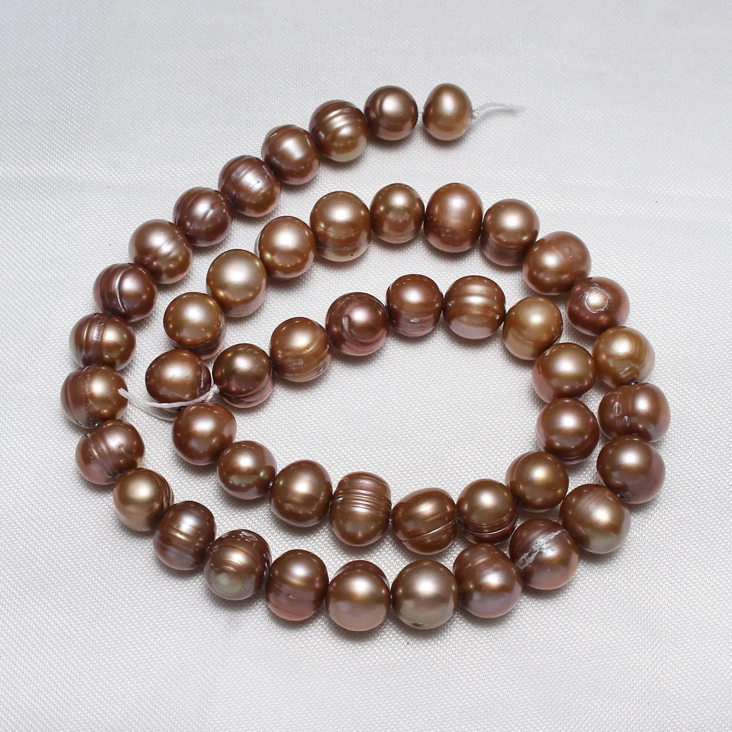 Бусины Из культивированного картофеля Пресноводный Жемчуг 8-9 мм Приблизительно 0