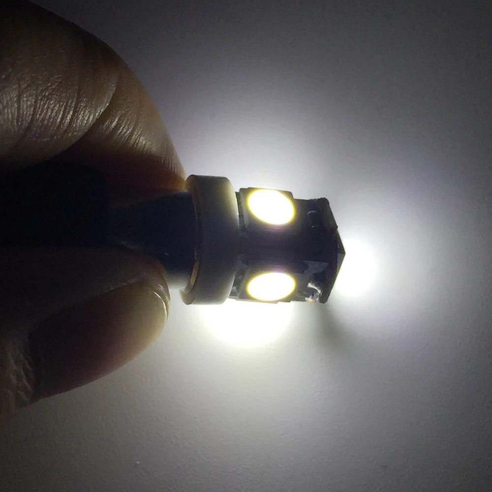 YSY 10X T11 BA9S 5 SMD 5050 Светодиодный светильник лампы 5SMD T4W 1445 Q65B H6W 182 53 57 автомобильный