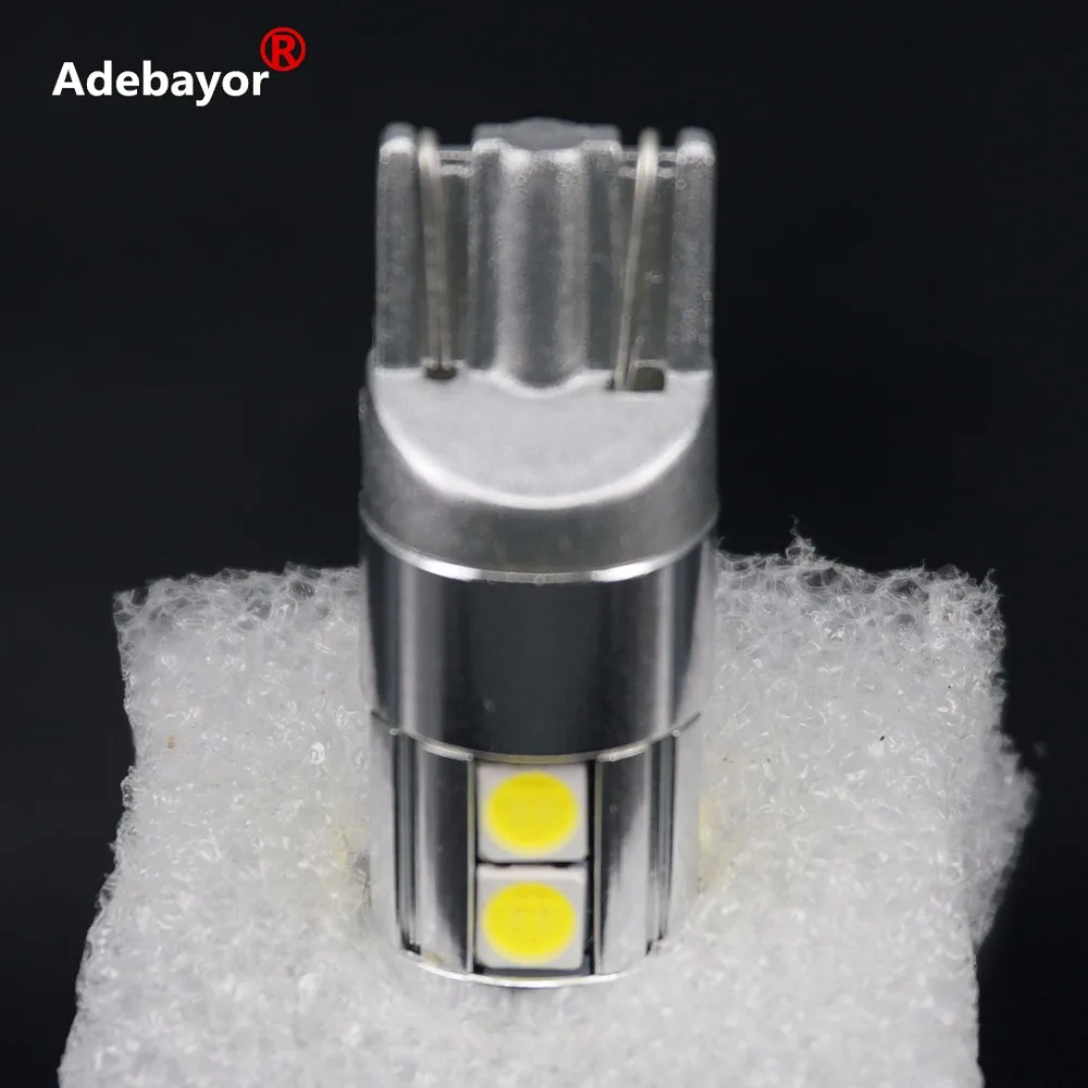 4 шт. светодиодсветодиодный лампы T10 194 168 W5W 3030 9 Smd|interior led lamps|interior car lampled interior lamp |
