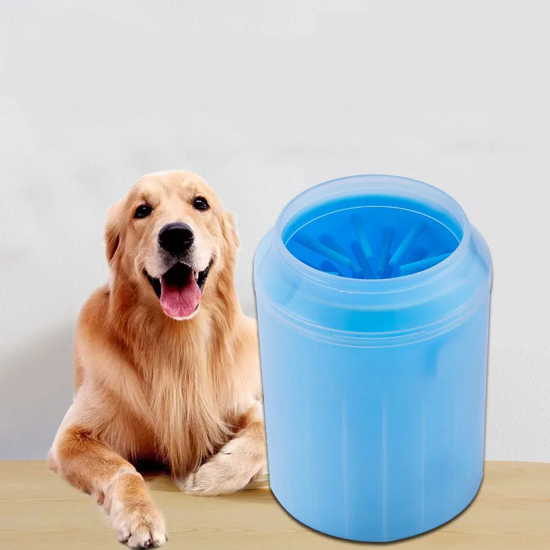 Pet Cats dogs кружка для чистки ног для собак кошек инструмент для чистки пластиковых мягких щеток для мытья лапы аксессуары для домашних животных для собак