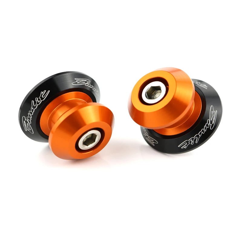 Fit For Suzuki GSF Bandit1250 S 2007 2008 Bandit GSF250 89-00 Motorcycle CNC Swingarm Stander Bobbins With Logo |