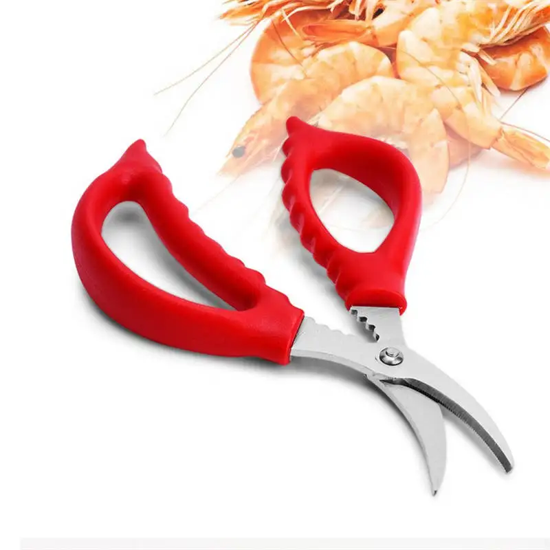 Doreenbeads Нержавеющая сталь lobstercrab морепродуктов Ножницы Кухня инструмент