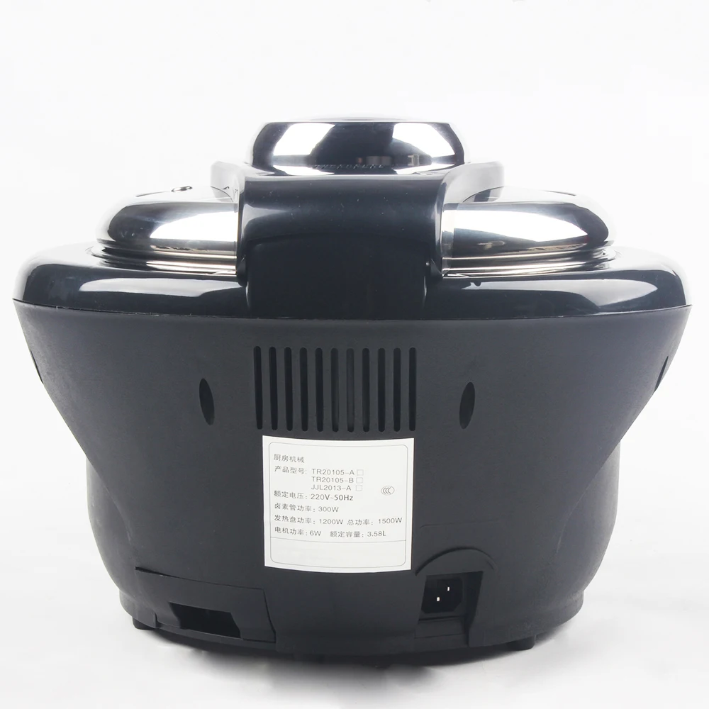 DMWD 3.5L мультиварка Электрический Плита 220 В Автоматическая Перемешивание жарки горшок китайский Еда кипения пара вок бездымного сковородке