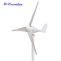 400w generador eolico gerador de energia 400w 12v24vdc mini wind turbine generator on sale with 3pcs5pcs blades for home use