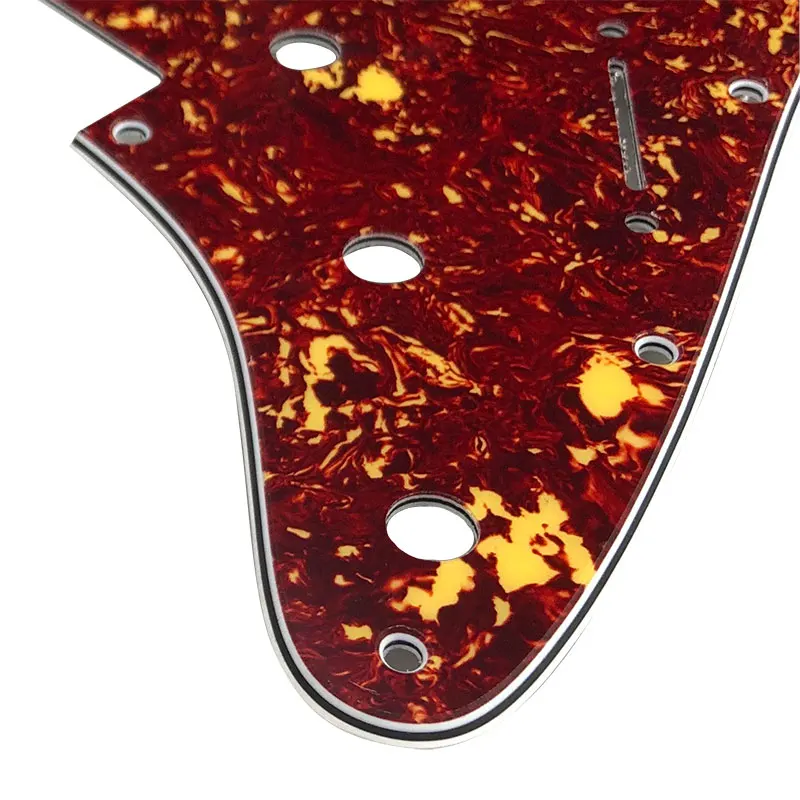 Качественная Гитара Pickguard-для США 11 винтовых отверстий Stratocaster с тремоло Floyd Rose мост Humbucker одинарная HSS Scratch Plate