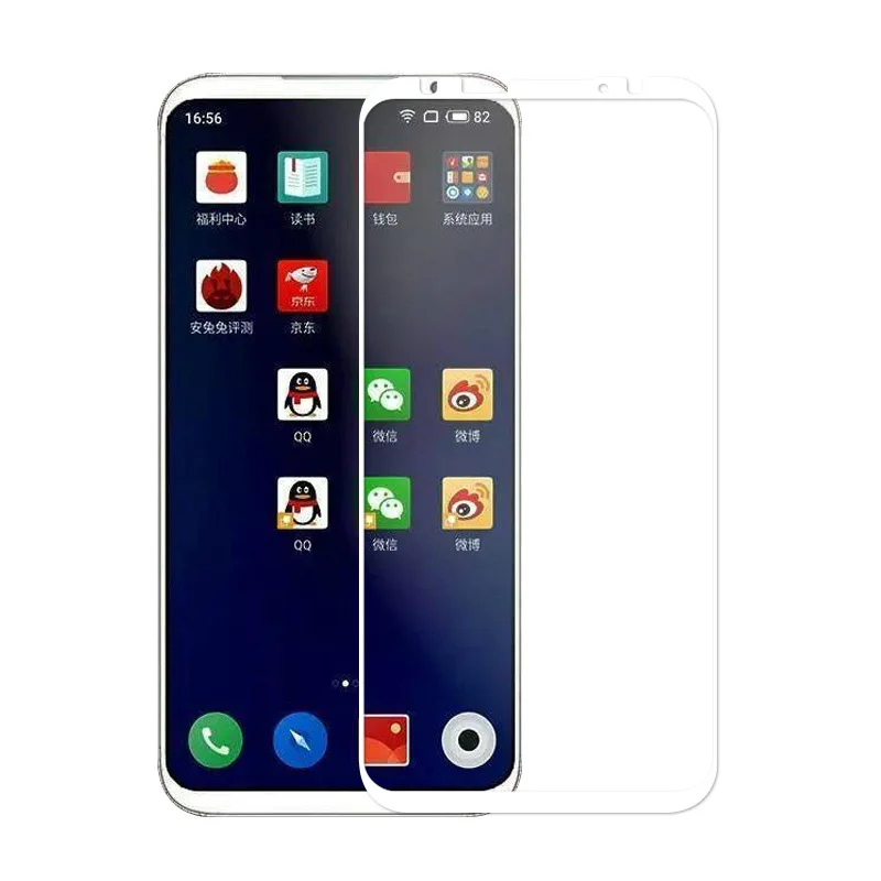 Закаленное стекло с полным покрытием для Meizu M16 16 Защитная пленка экрана Plus |