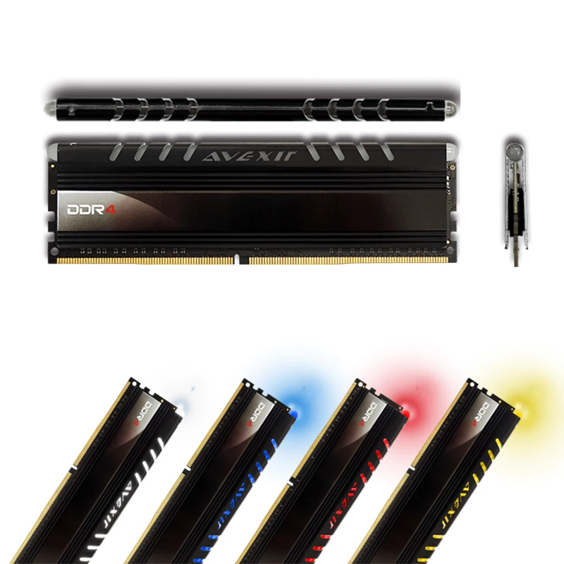 Cool Flash AVEXIR Оперативная память s DDR4 4G/8 г 2400 мГц/2133 мГц с цветом света desktop памяти