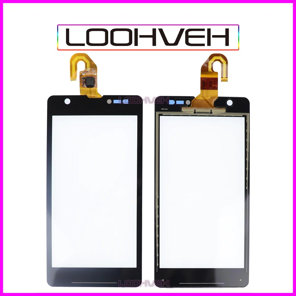 10 шт./лот 4 6 &quotсенсорный экран для Sony Xperia ZR M36H C5503 C5502 дигитайзер Переднее стекло