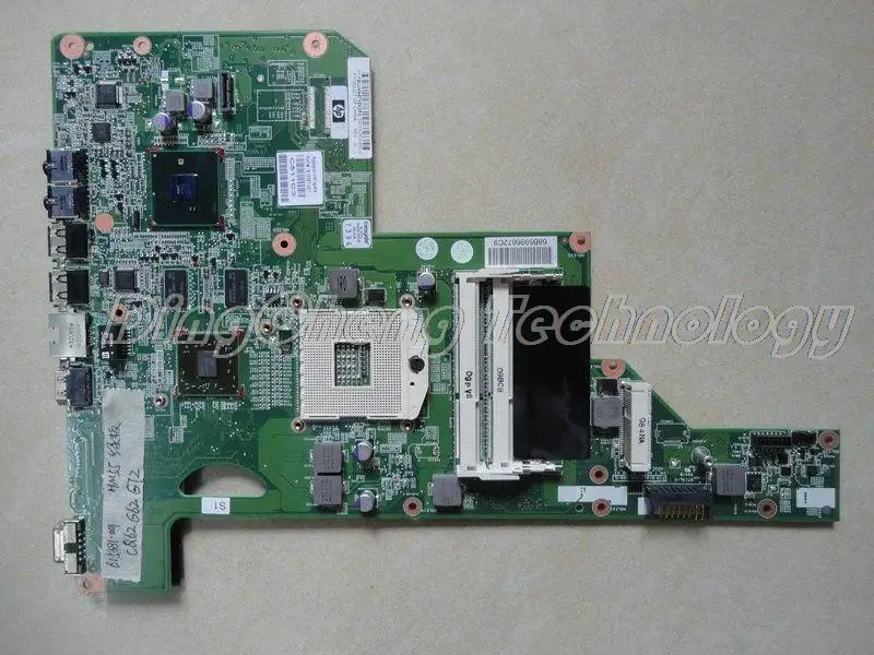 Материнская плата для ноутбука HP CQ62 G62 G72 материнская 615381 001 615382 1 Гб HD 5000 HM55 DDR3 100%