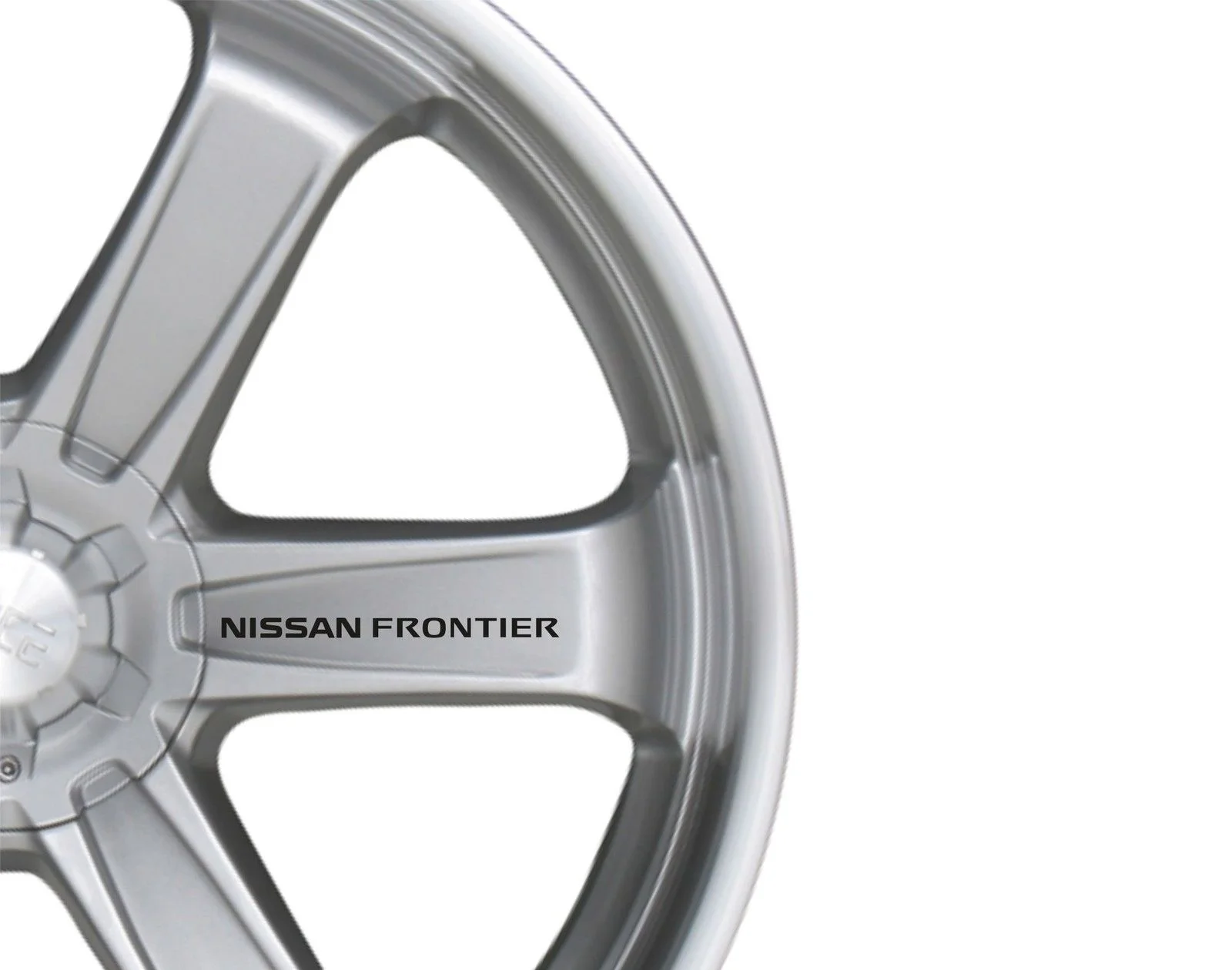 Для 6x колеса автомобиля сплава Стикеры подходит Nissan Frontier Наклейка Виниловые клей