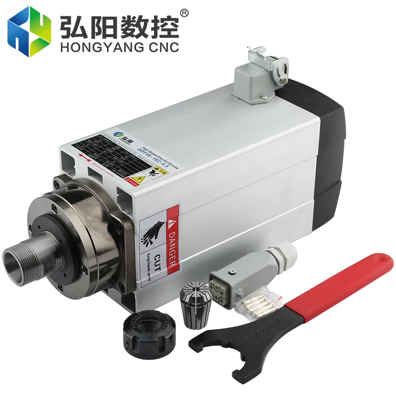 HYCNC 4.5kw шпиндель GDF46 18z 4.5 с воздушным охлаждением мотор шпинделя высокая скорость