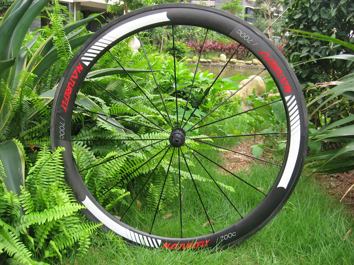 

New Arrival !! Free Shipping ! 2019 Naturefly Carbon Road Bike Wheel 700c