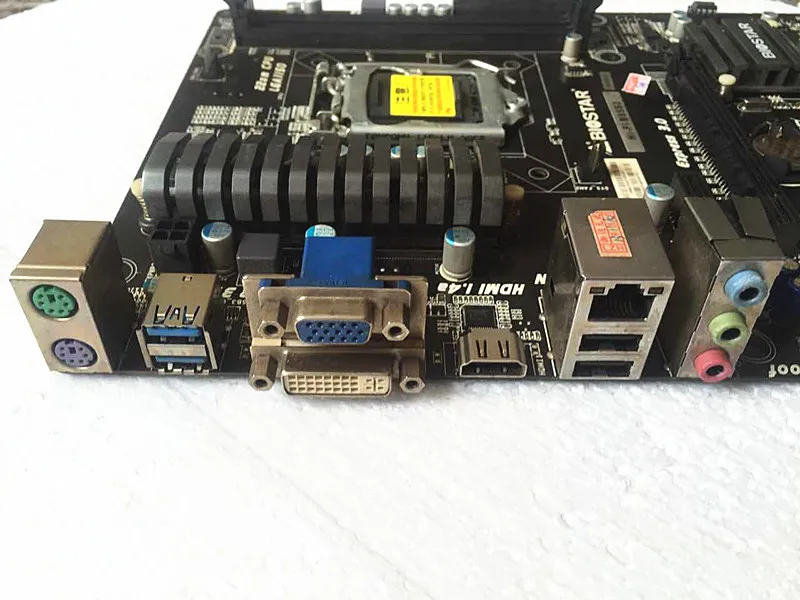 B85 1150 материнская плата Б/у BIOSTAR B85S2 DDR3