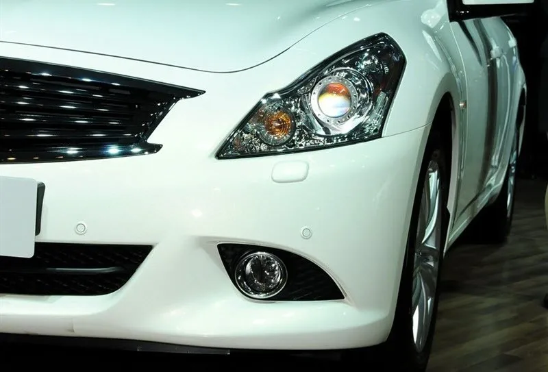EeMrke для Infiniti G G25 G37 Q60 V36 седан купе 2010-2в1 Многофункциональный светодиодный Противотуманные фары DRL с объективом дневные ходовые огни