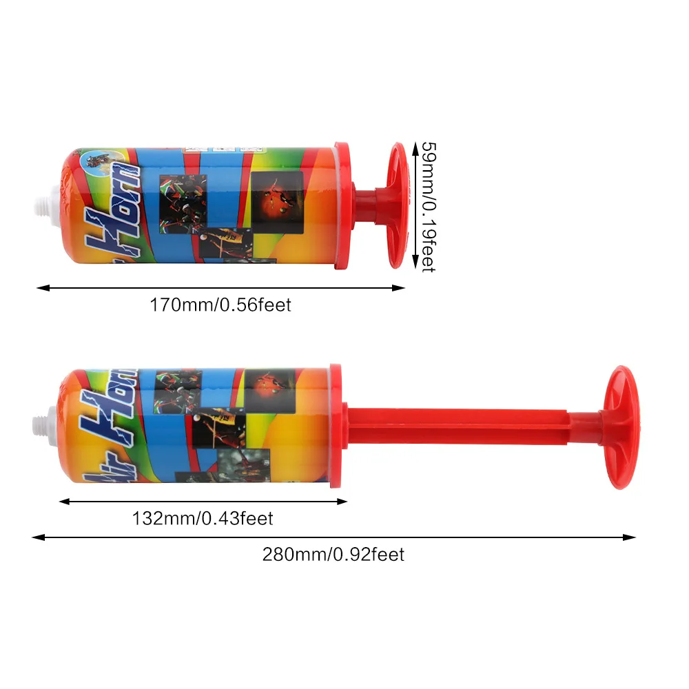 Русский футбол Матч Серии Super Blast ручной насос Air Horn громкий шум Maker для
