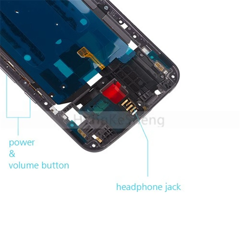 OEM средняя рамка для замены Motorola Moto X Style XT1575 XT1572 XT1570 Pure Edition X3|Корпусы и рамки