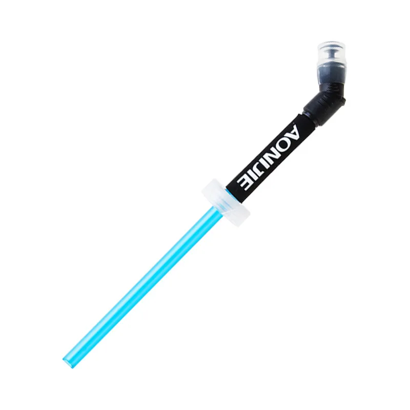 1 straw only AONIJIE 170 мл 200 мл 250 мл 350 мл 500 мл 600 мл для бега, для спорта, для катания на велосипеде, мягкая бутылка воды складной ТПУ Мягкая термос мешок для воды - Цвет: 1 straw only