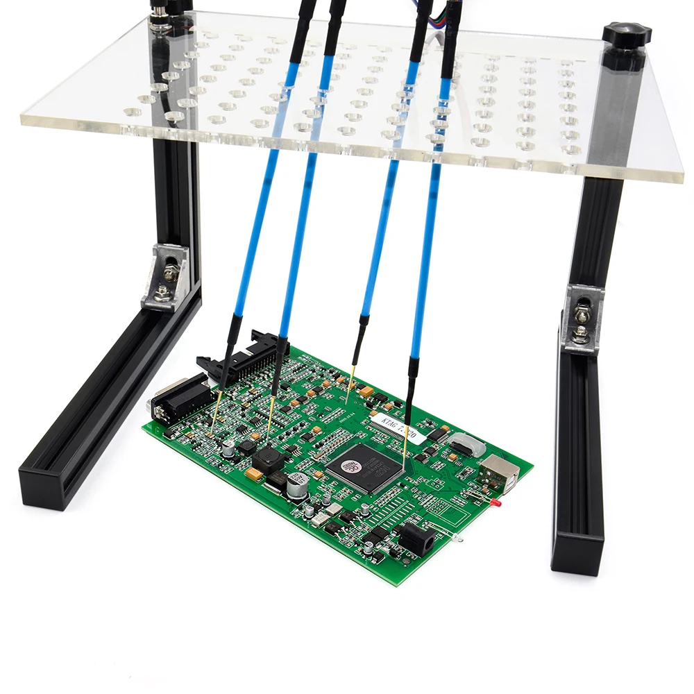 4 зонд ручки светодиодный рамка фонового режима отладки с сеткой для FGTECH BDM100 K TAG ECU