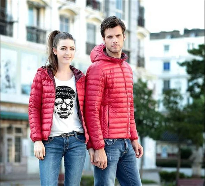 4 colors European and American long-sleeved hooded cotton padded jacket thin section short coat down women parka | Женская одежда