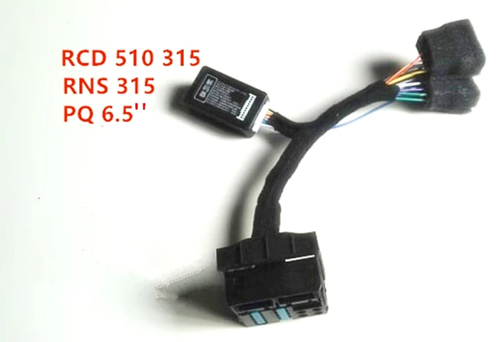 PQ35/46 автомобиль RCD330 плюс Plug& Play ISO Quadlock Кабель-адаптер с CANBUS декодер симулятор для Golf VI Jeta 5 6 MK5 MK6 Passat