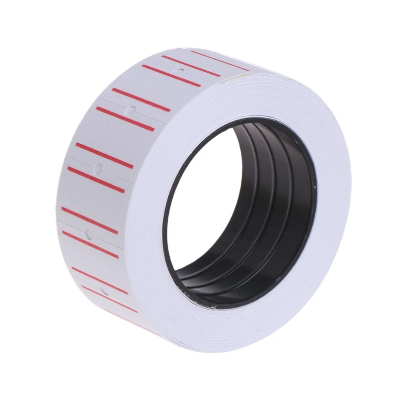 1 Roll(500 Labels) Self Adhesive Price Tags White Self Adhesive Price Label Tag Sticker Office Supplies