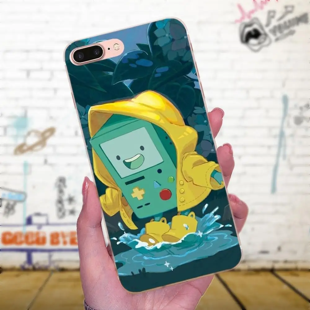 Время приключений милый Beemo Bmo Джейк Финн Лампи для Xiaomi Mi3 Mi4 Mi4C Mi4i Mi5 Mi 5X 6 6X 8 SE A1 Max Mix