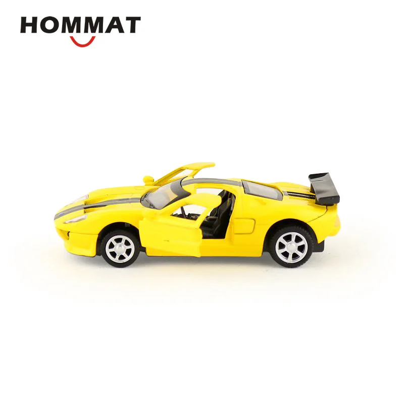Модель автомобиля HOMMAT в масштабе 1:40 Ford GT модель суперкара из сплава подарок