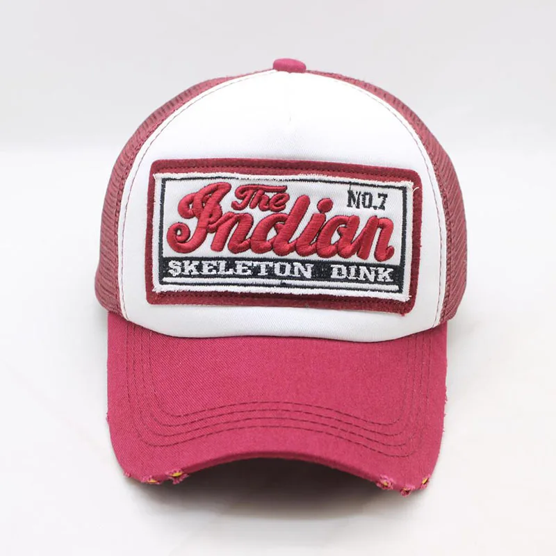Летняя кепка Snapback с вышивкой сетчатая бейсбольная Кепка надписью Dad Bone для мужчин