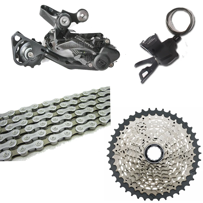 SHIMANO DEORE M6000 1x10 10S speed 11-42T комплект включает рычаг переключения передач и задний переключатель и кассету и цепь