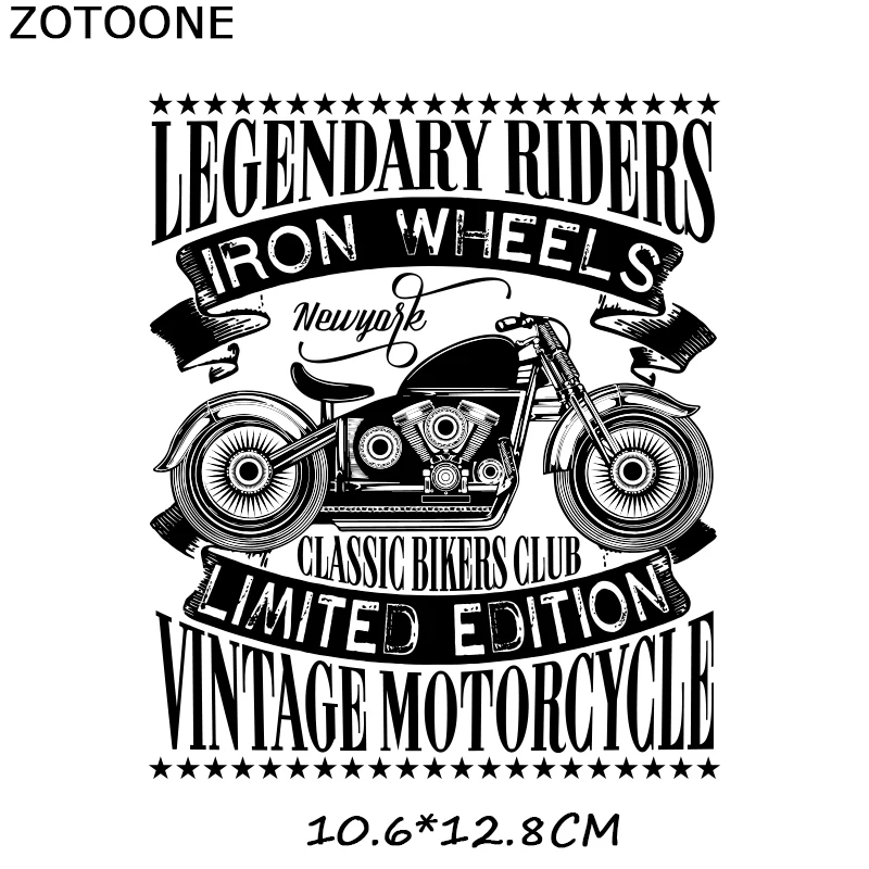 Термоклейкие нашивки ZOTOONE в стиле панк для одежды аппликация футболок своими