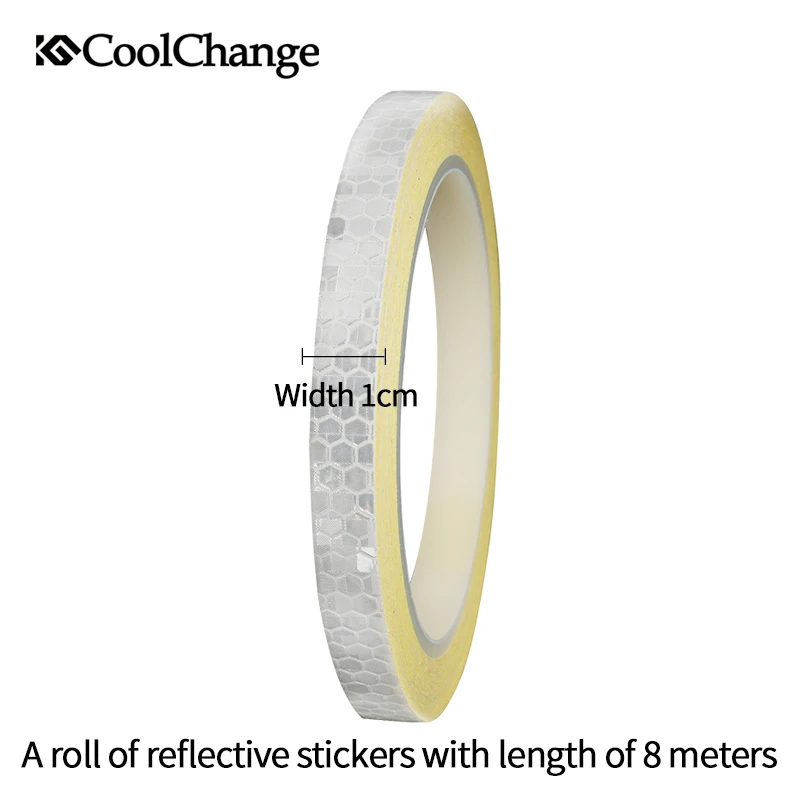 Велосипедные светоотражающие наклейки CoolChange велосипедные Красочные уличные