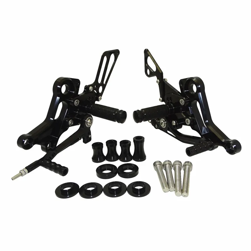 Waase Мотоцикл CNC регулируемый Rider Rearsets Rearset подставка для ног колышки Ducati Monster 696 795 796