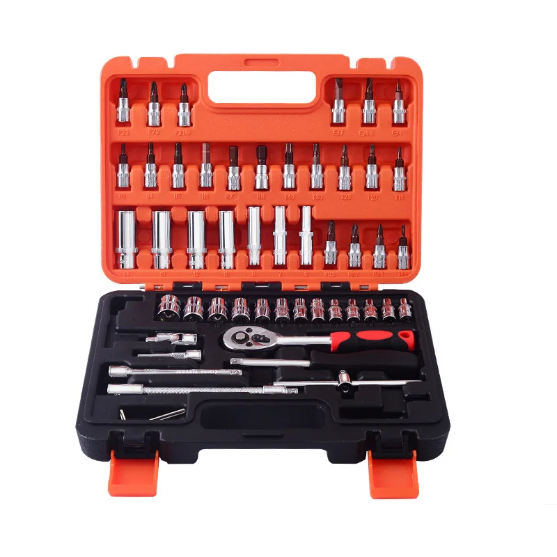 53 шт. автомобильный ящик для инструментов ремонта мотоцикла прецизионный