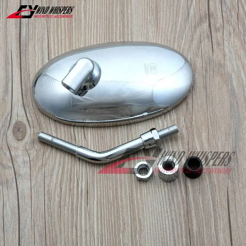 2X10 мм мотоцикла универсальное зеркало заднего вида для CA250 Steed Magna Shadow Kawasaki Vulcan EN GN 125 250 400 600 750 800 CB400SS
