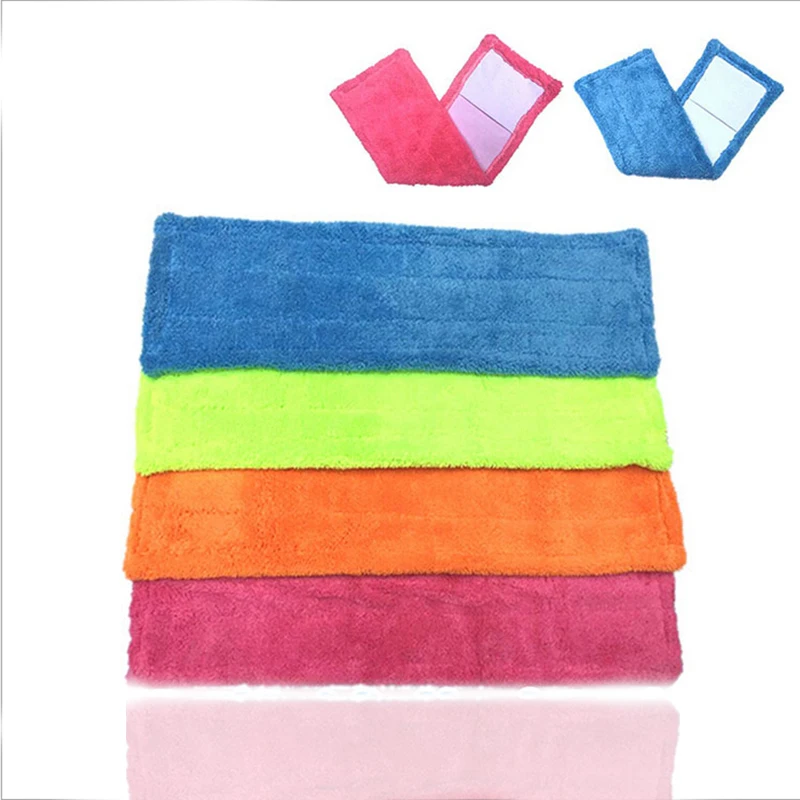 Швабра для мытья пола из микрофибры 1 шт. сменная кораллового бархата швабра