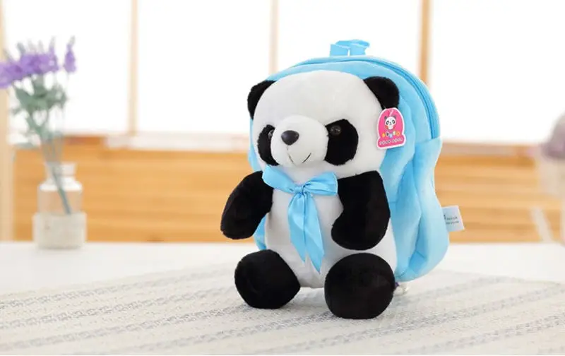 Детский плюшевый рюкзак с пандой 6 цветов на выбор|backpack rucksack|toy chesttoy russia |