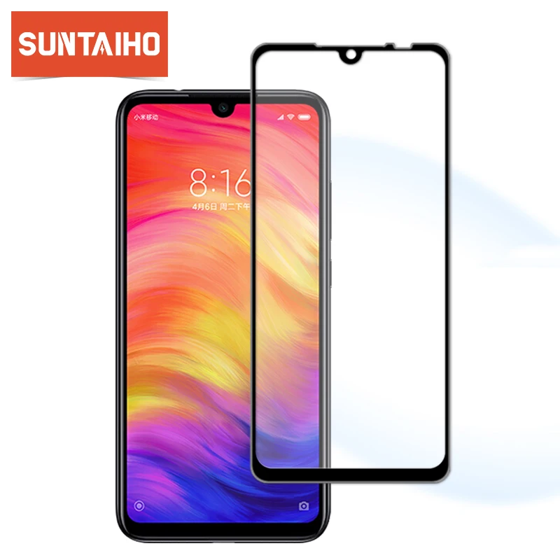 Suntaiho 9 H закаленное стекло для Xiaomi redmi Note 7 полное покрытие защитная пленка для redmi Note5 5Por для redmi 4X
