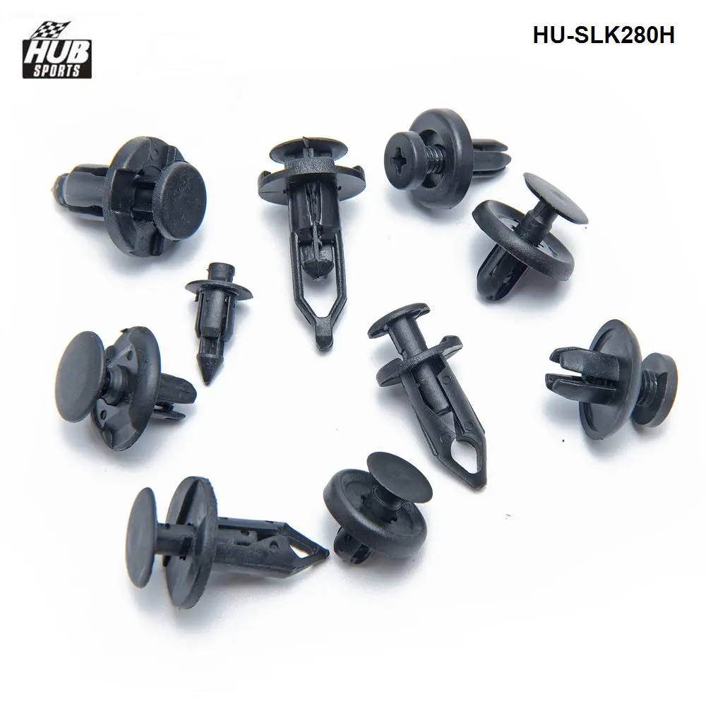 280 шт./лот разнообразные автомобильные крепежные зажимы для бампера автомобиля