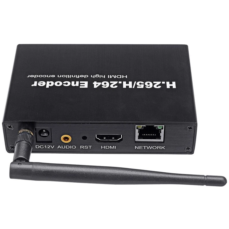 H.265 H.264 Hdmi Video Audio Wifi Encoder Iptvs Rtsp Rtmp Onvif H265 For Live Streaming Broadcast Eu Plug |